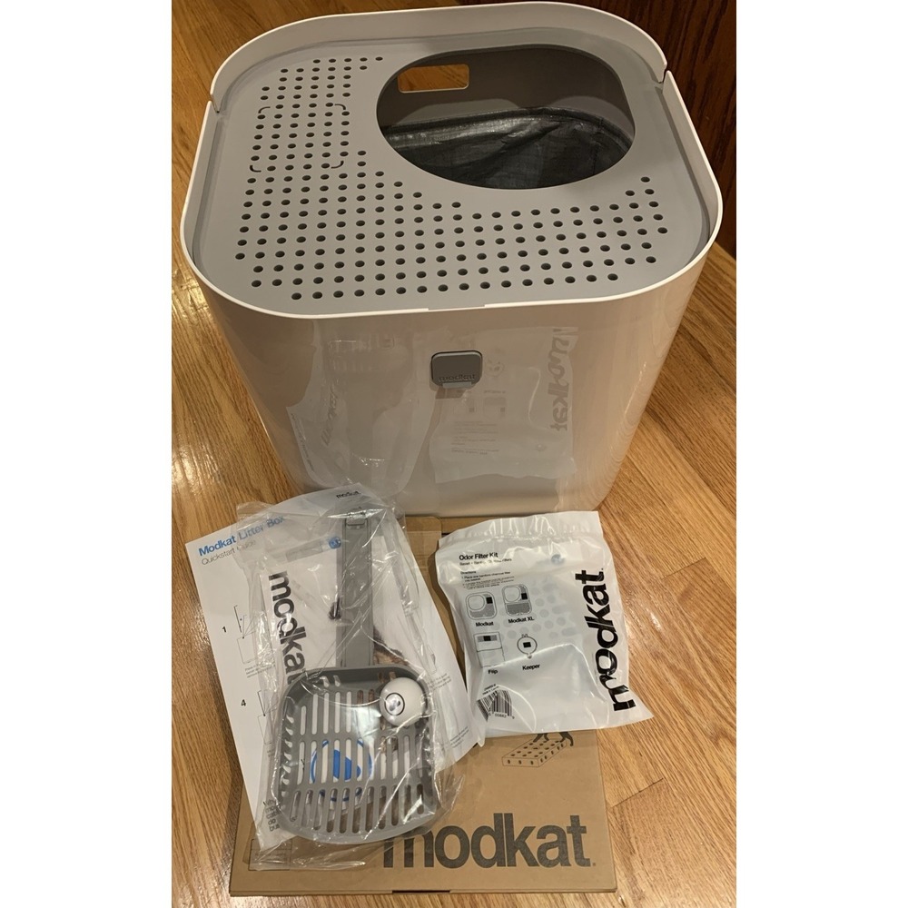 Modkat Top loading Covered Litter Box New